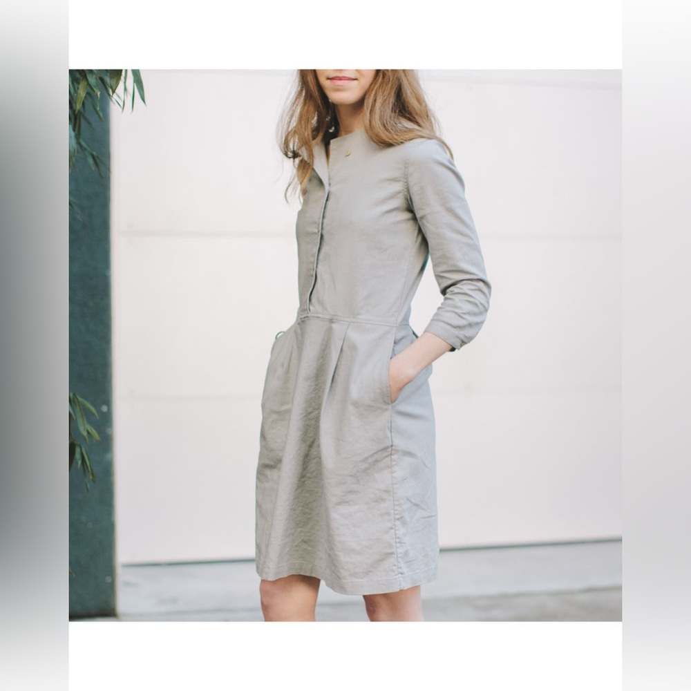 Taylor Stitch size XS gray women’s dress (rare)